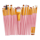 La Milee 20/5Pcs Makeup Brushes Set Eye Shadow Foundation Powder Eyeliner Eyelash Lip Make Up Brush Cosmetic Beauty Tool Kit Hot