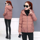 Vangull Winter Women Coat Parkas Solid Hooded Jacket 2019 Casual New Zipper Plus Size Loose Thick Outerwear Long Sleeve coat