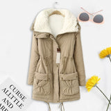 Fur Jacket Winter jacket women Warm 2019 Collar Slim Zipper Outerwear Parkas Female Jacket Coats Plus Size 3XLchaqueta mujer