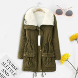 Fur Jacket Winter jacket women Warm 2019 Collar Slim Zipper Outerwear Parkas Female Jacket Coats Plus Size 3XLchaqueta mujer