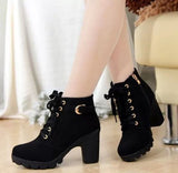 Woman Boots Women Shoes Ladies Thick Fur Ankle Boots Women High Heel Platform Rubber Shoes Snow Boots jmi8