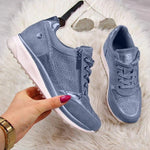 Women's Wedges Sneakers women Vulcanize Shoes Sequins Shake Shoes Fashion Girls Sport Shoes Woman Sneakers Shoes Footwear