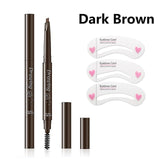 EyeBrow Pencil Cosmetics Makeup Tint Natural Long Lasting Paint Tattoo Eyebrow Waterproof Black Brown Eye brow Makeup Set Beauty