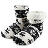 Winter Fur Slippers Women Warm House Slippers Plush Slides Christmas Cotton Indoor Home Shoes Floor Shoes Claquette Fourrure