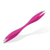 Brainbow 1piece Tweezers Rose Beauty Makeup Tools Double Ends Eyebrow Tweezer Anti-Static Eyelash Extension Pincet for Maquiagem