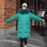 JAYCOSIN Women Winter Coat Double-sided Wear Hooded Thick Warm Slim Jacket Long Overcoat Jacket Female Haqueta Feminino 19Sep17