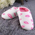 Ladies Home Floor Soft Women indoor Slippers Outsole coral fleece Shoes Female Cashmere Warm Casual Shoes