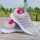 Women Shoes Breathable Air Mesh Sneakers Woman Lightweight Vulcanize Shoes White Basket Femme Spring Women Casual Shoes Krasovki