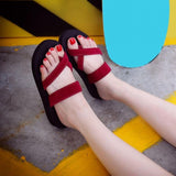 2019 New Fashion Women Casual Summer Sandal Slippers Anti-skid Beach Outdoor Open Toe Shoes Sandals